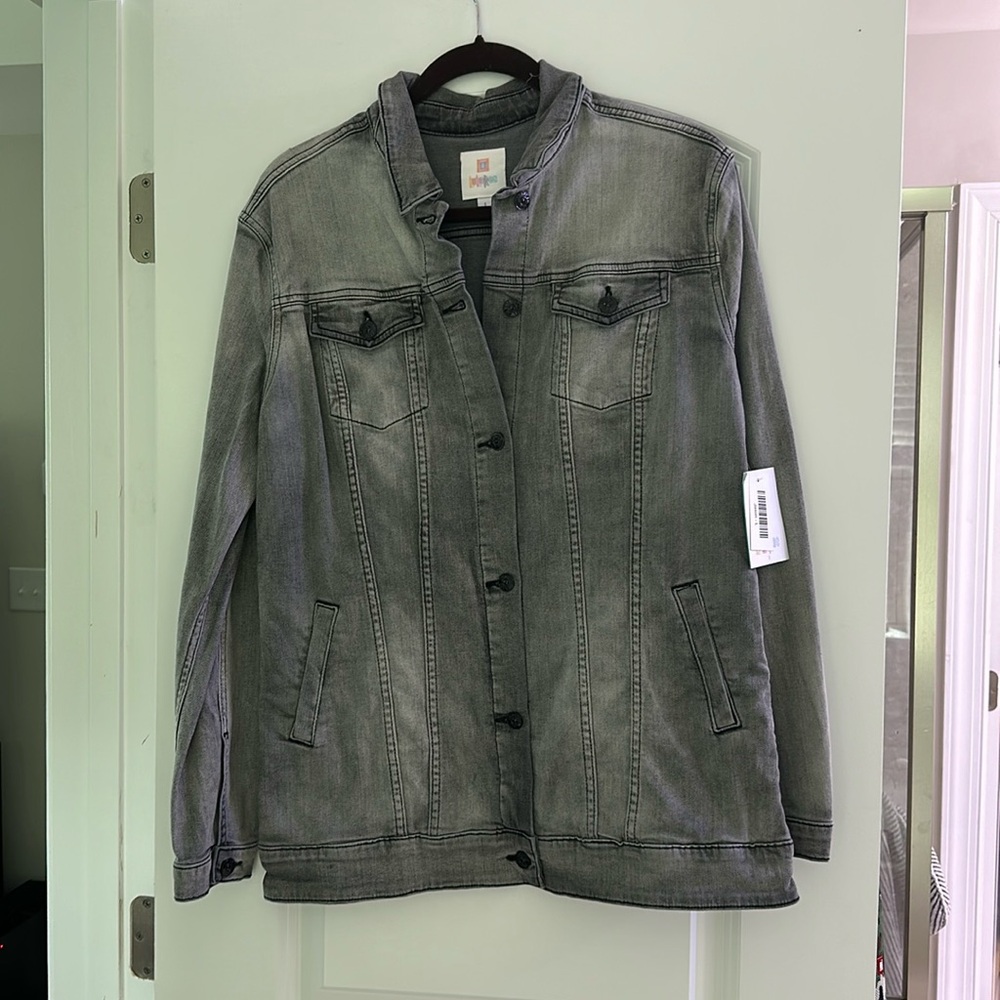 NWT LulaRoe Jaxon Denim Jacket